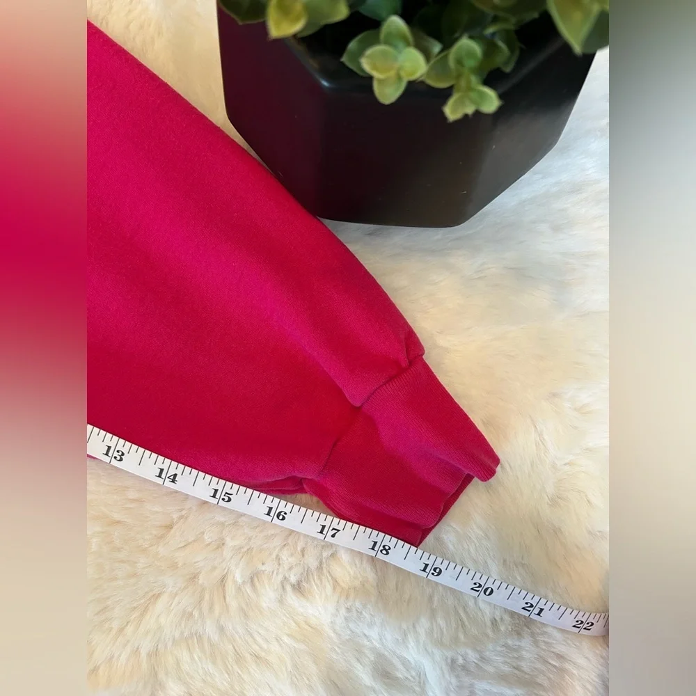 Vintage Laurel Burch Cat Print Crew Neck Sweatshirt Pink Size Large - Picture 6 of 9